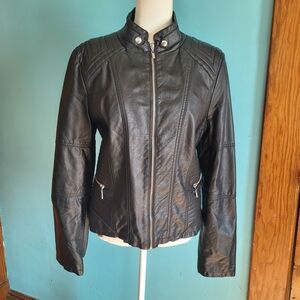 Olivia Miller Black Leather Jacket